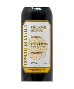 Refosco dal Peduncolo Rosso Colli Orientali del Friuli DOC 2017 - Ronchi di Cialla