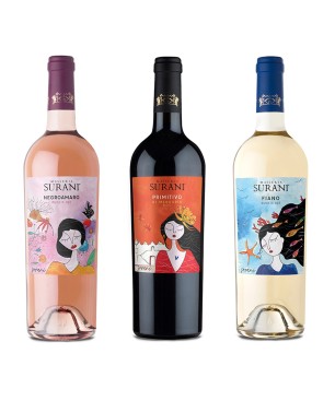 Primitivo + Fiano + Negroamaro Rosé - Masseria Surani [3 bot.]