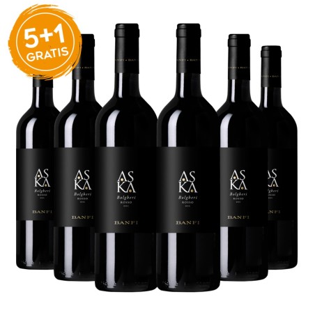 Bolgheri Rosso DOC Aska 2018 - Banfi [5+1 gratis]