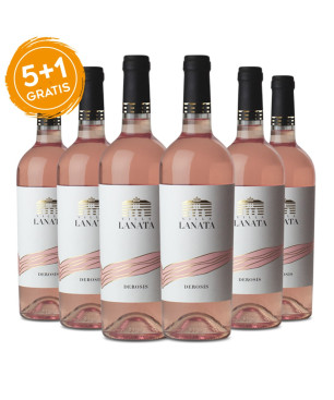 Nebbiolo Rosato Piemonte DOC Derosis - Villa Lanata [5+1 gratis]