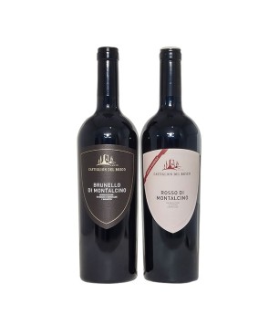 Brunello + Rosso di Montalcino Castiglion del Bosco [2 bot.]