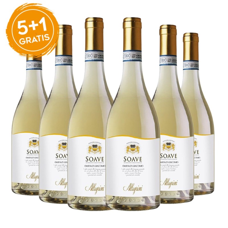 Soave DOC Oasi San Giacomo - Allegrini [5+1 gratis]