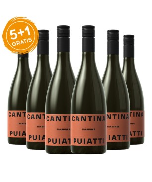 Traminer Aromatico Friuli DOC 2021 - Puiatti [5+1 gratis]