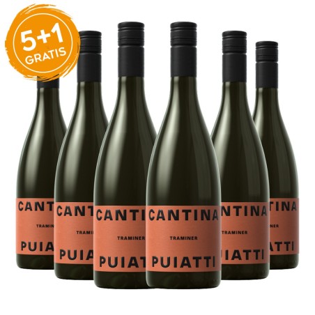 Traminer Aromatico Friuli DOC 2021 - Puiatti [5+1 gratis]