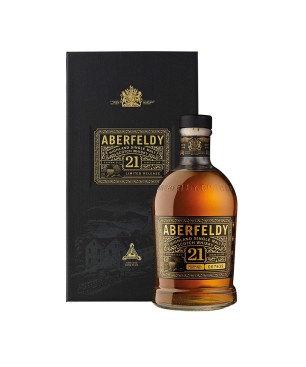 Whiskey Aberfeldy Single Malt Scotch 21 Anni - Aberfeldy [0.70cl, Astuccio]