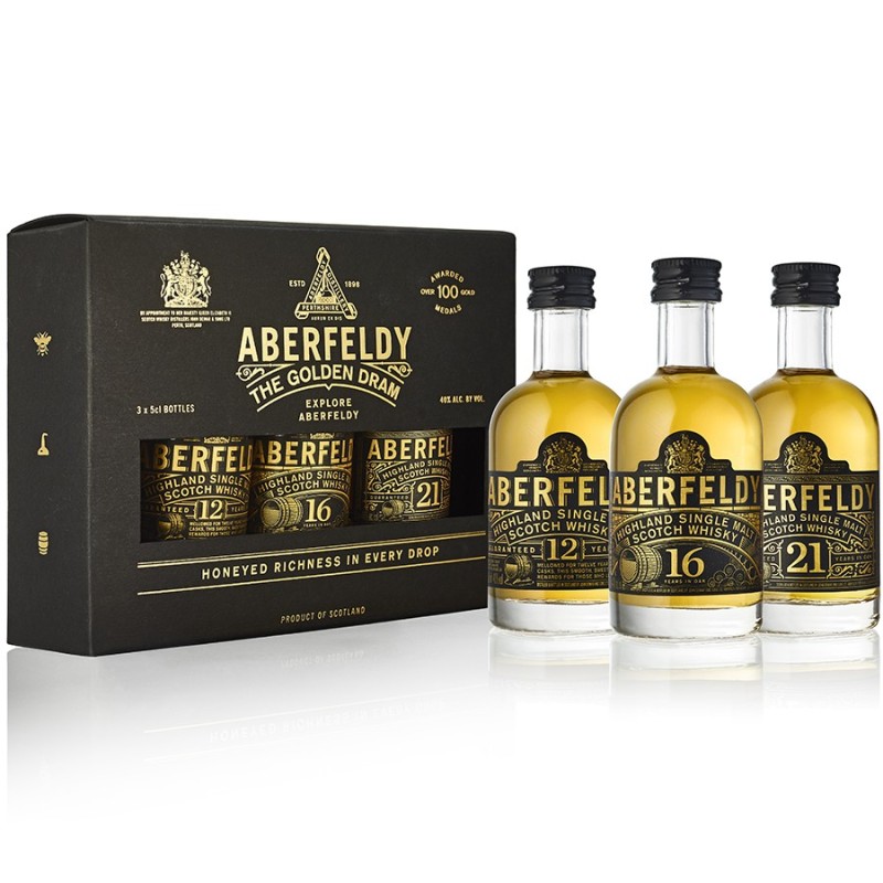 Aberfeldy Kit Degustazione: 12, 16 e 21 anni [3x5cl]