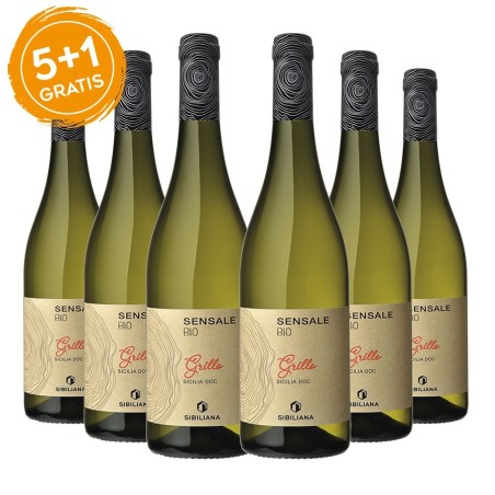 Grillo Sicilia DOC Sensale 2022 - Sibiliana [5+1 gratis]