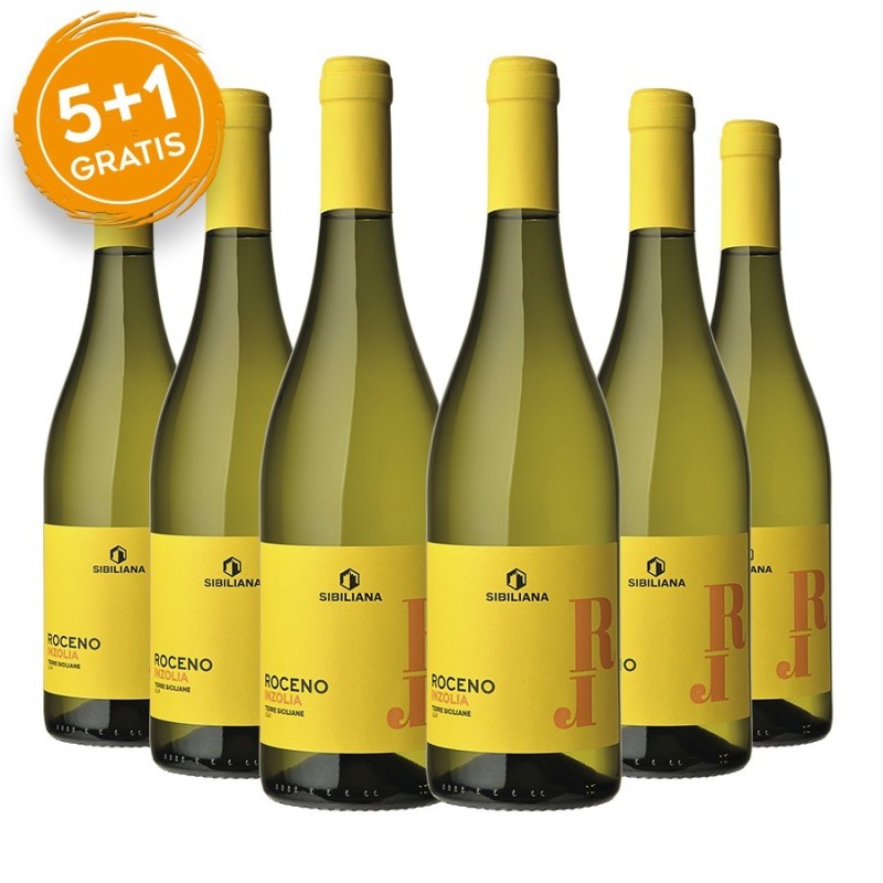 Inzolia Terre Siciliane IGT Roceno 2020 - Sibiliana [5+1 gratis]