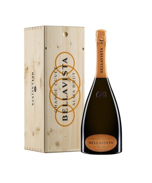 Franciacorta DOCG Alma Gran Cuvée Brut - Bellavista [Magnum in Legno]