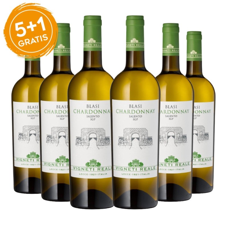 Chardonnay Salento IGT Blasi 2021 - Vigneti Reale [5+1 gratis]