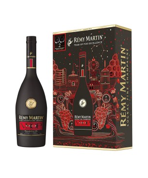 Cognac Rémy Martin VSOP - Rémy Martin [70cl, Astuccio + due bicchieri]