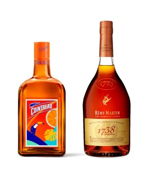 Rèmy Sidecar Cocktail Pack [2 bot: Remy Martin 1738 + Cointreau]