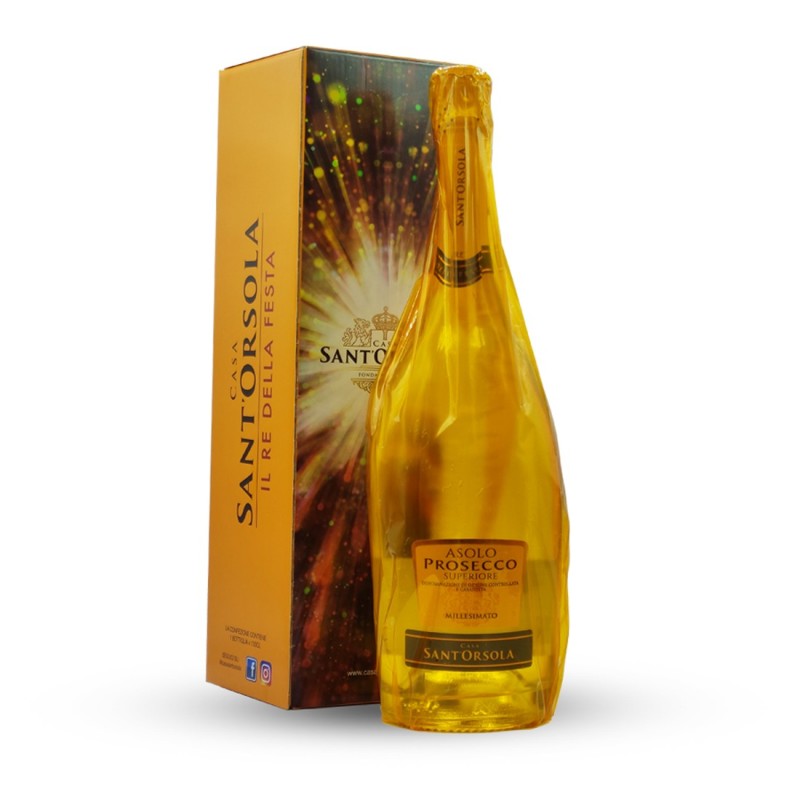 Prosecco Superiore Asolo DOCG Luxury Extra Dry Millesimato - Sant'Orsola [Astuccio, Magnum 1.5lt]