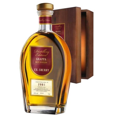 Grappa Barricata Ex Sherry - Bepi Tosolini [0.70 lt, Cassetta di Legno]