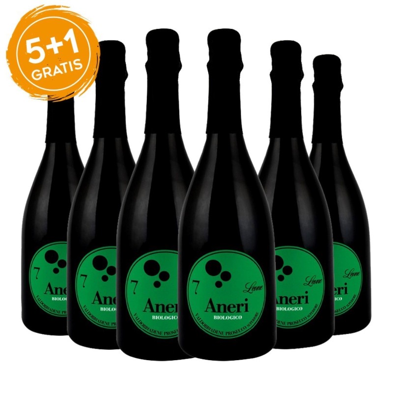 Prosecco Asolo Superiore BIO DOCG N.7 Leone - Aneri [5+1 gratis]