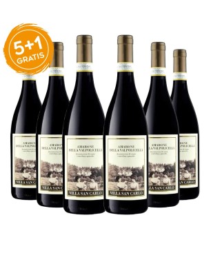 Amarone della Valpolicella Classico DOCG 2012 - Villa San Carlo [5+1 gratis]