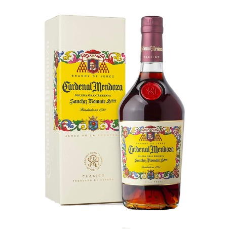 Brandy Cardenal Mendoza de Jerez Solera Gran Reserva- Sanchez Romate Hnos [0.70 lt, Astucciato]