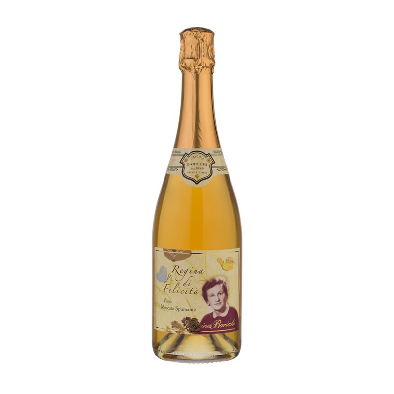 Spumante Moscato Dolce Regina di Felicità - Cascina Baricchi