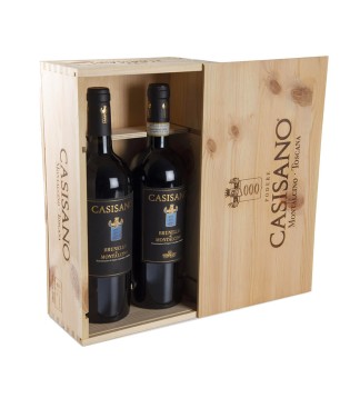 Brunello di Montalcino Casisano 2013, 2016 [2 bot, Cassetta di Legno]