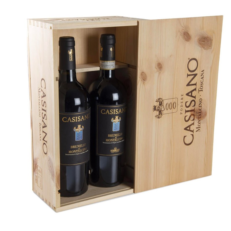 Brunello di Montalcino Casisano 2013, 2016 [2 bot, Cassetta di Legno]