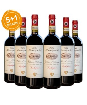 Chianti Classico DOCG Tagliafune 2019 - Villa Montepaldi [5+1 gratis]