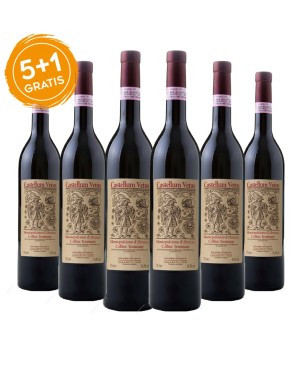 Montepulciano d'Abruzzo DOC Castellum Vetus 2016 - Centorame [5+1 gratis]