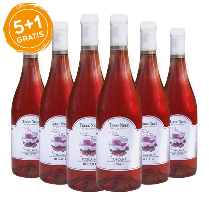 Picci Picci Toscana Rosato IGT 2019 - Terre Nere [5+1 gratis]