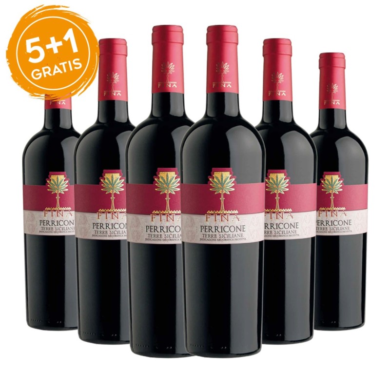 Perricone Terre Siciliane IGT 2020 - Cantine Fina [5+1 gratis]