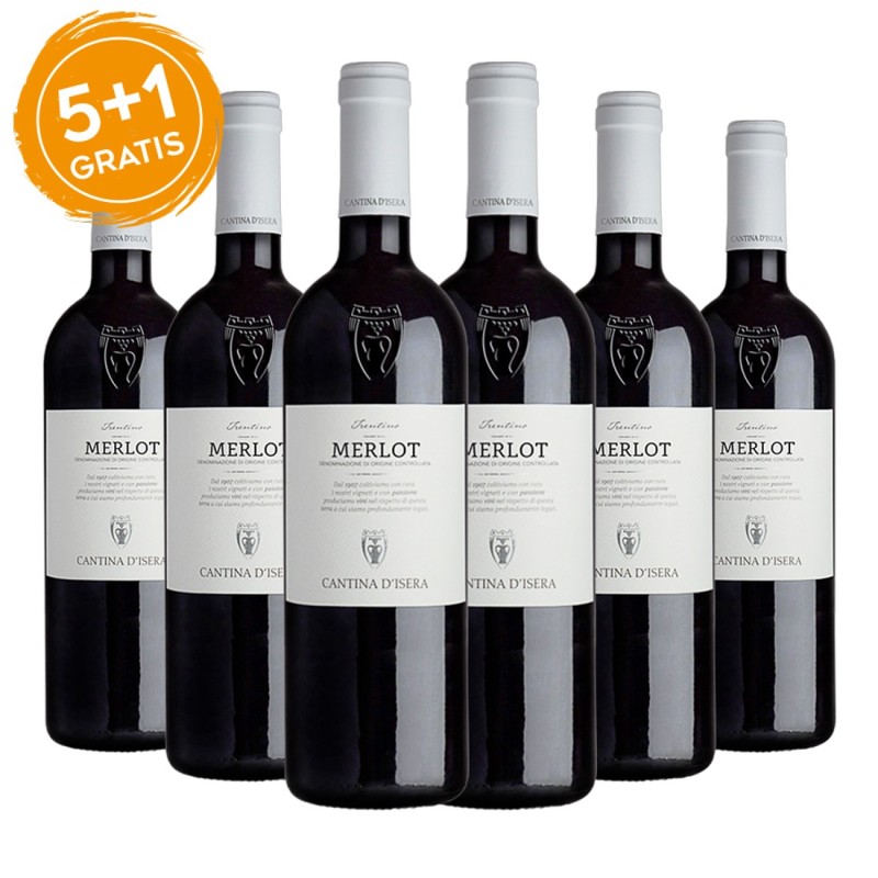 Merlot Trentino DOC 2020 - Cantina d'Isera [5+1 gratis]