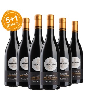 Amarone della Valpolicella Valpantena DOCG 2018 - Bertani [5+1 gratis]