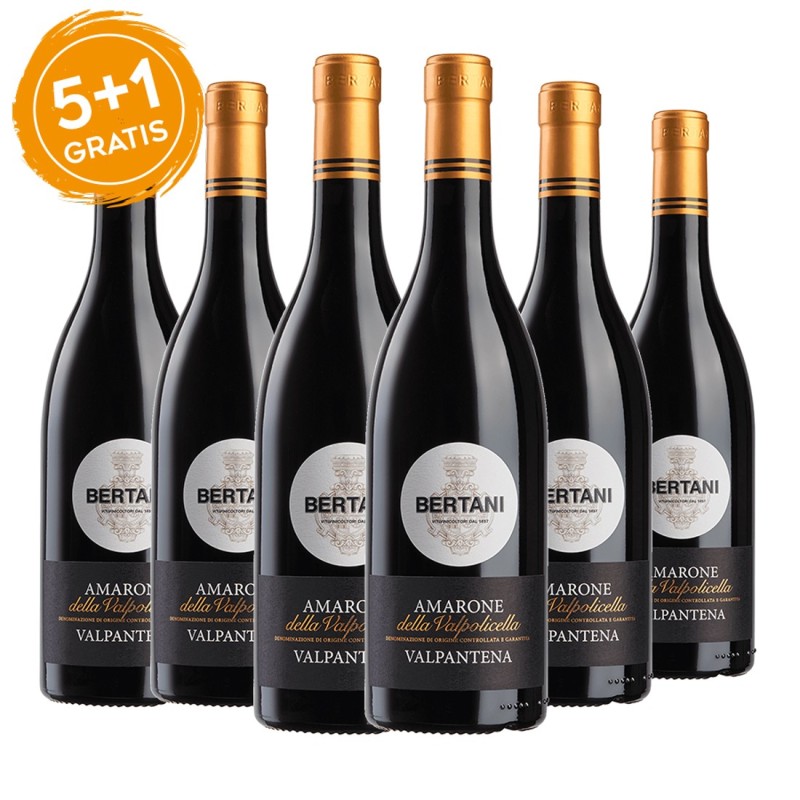 Amarone della Valpolicella Valpantena DOCG 2018 - Bertani [5+1 gratis]