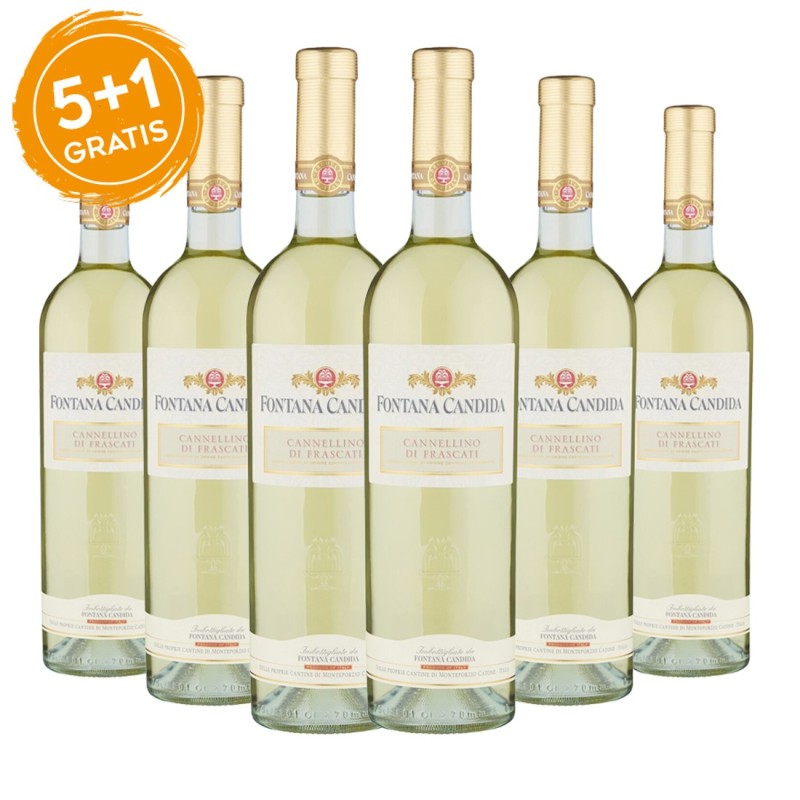 Cannellino di Frascati DOCG 2021 - Fontana Candida [5+1 gratis]