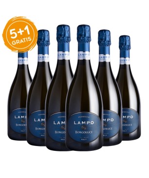 Prosecco Treviso DOC Lampo Brut - Borgoluce [5+1 gratis]