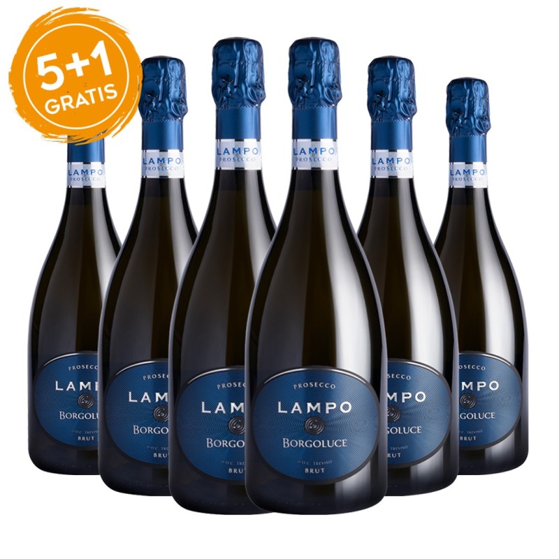 Prosecco Treviso DOC Lampo Brut - Borgoluce [5+1 gratis]