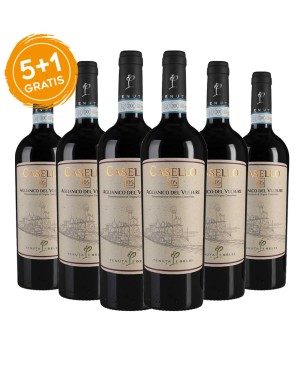 Aglianico del Vulture DOC Casello 105 2018 - Tenuta I Gelsi [5+1 gratis]