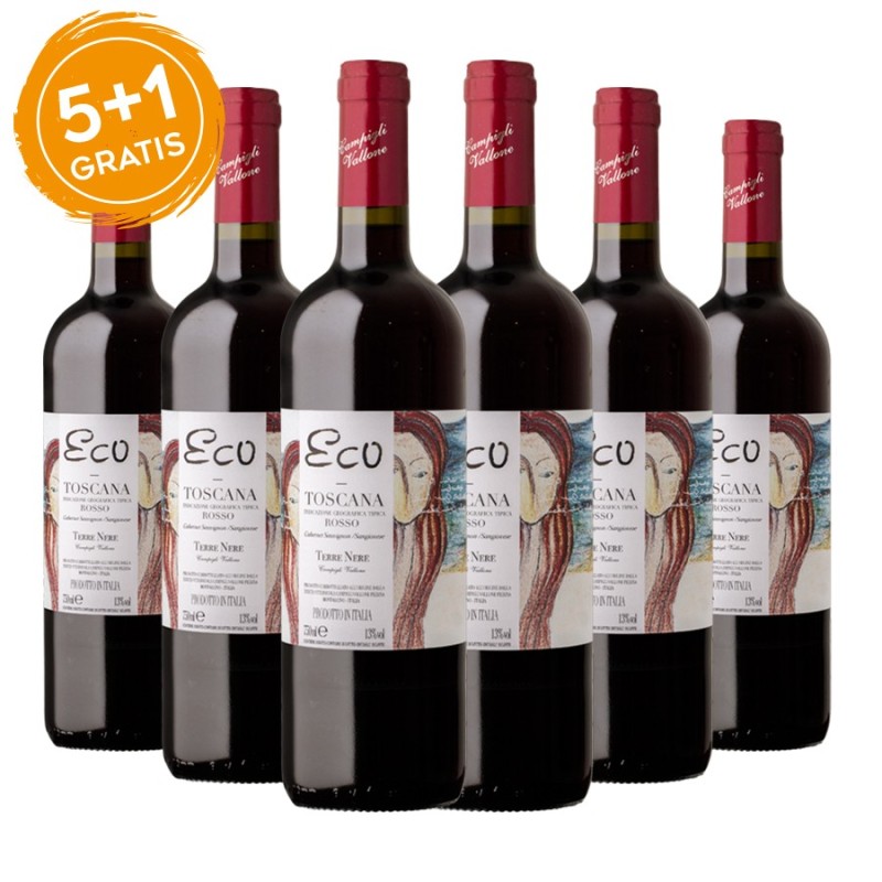 Toscana Rosso IGT Eco 2014 - Terre Nere [5+1 gratis]