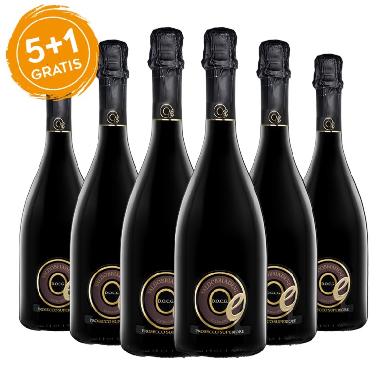 Prosecco Valdobbiadene Superiore DOCG Extra Dry Oe - Mion [5+1 gratis]