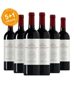 Rosso di Montalcino DOCG 2019 - Podere Brizio [5+1 gratis]