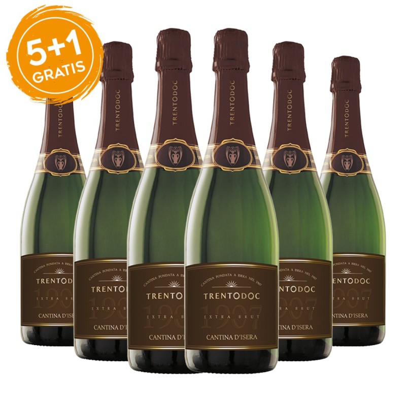 Trento DOC 1907 Extra Brut Millesimato 2017 - Cantina D'Isera [5+1 gratis]