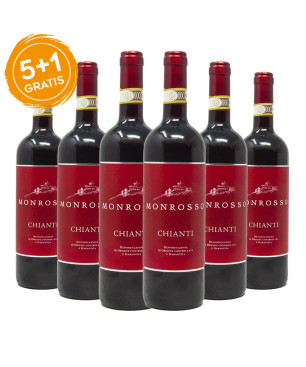 Chianti DOCG Monrosso Etichetta Rossa 2019 - Castello di Monsanto [5+1 gratis]