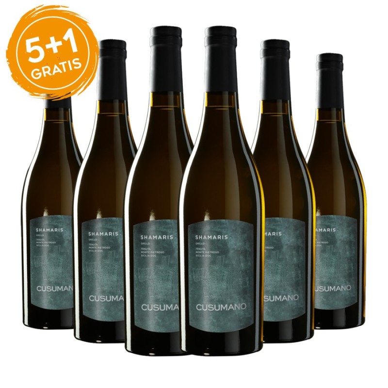 Grillo Sicilia DOC Shamaris - Cusumano [5+1 gratis]