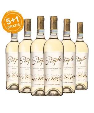 Frascati Superiore DOCG People 2020 - Poggio Le Volpi [5+1 gratis]