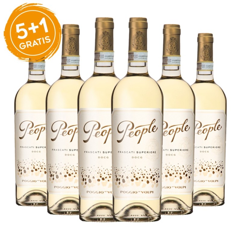 Frascati Superiore DOCG People 2020 - Poggio Le Volpi [5+1 gratis]