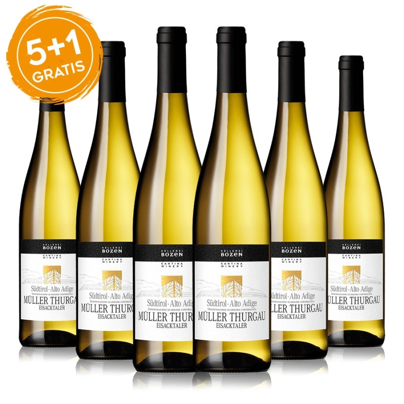 Müller Thurgau Alto Adige DOC 2020 - Cantina Bolzano [5+1 gratis]