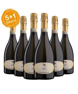 Spumante Dolce Asti DOCG - Sansilvestro [5+1 gratis]