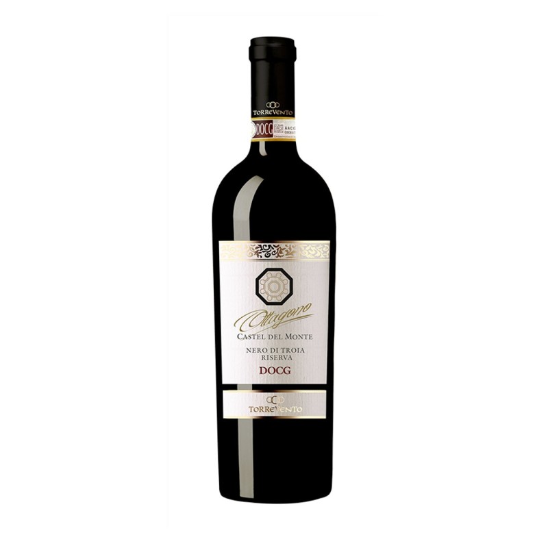 Nero di Troia Castel del Monte Riserva DOCG Ottagono 2014 - Torrevento