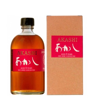 Whisky Akashi Single Malt 5 Anni Red Wine Cask  [0.50 lt]