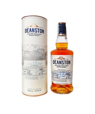 Whisky Deanston 12 years Highland Single Malt Scotch [0.70 Lt, Astucciato]