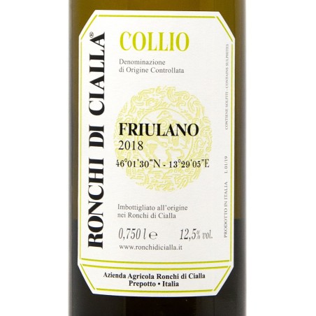 Friulano Colli Orientali del Friuli DOC 2021 - Ronchi di Cialla