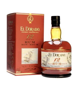 Rum Demerara El Dorado 12 Anni [0.70 lt, Astucciato]